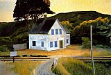 Edward Hopper Dauphinee House painting